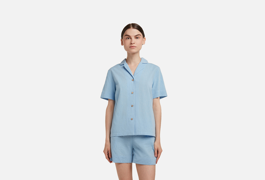 пижама COMFORT HEAVEN XL мл шорты broadway 10158632 голубой 48