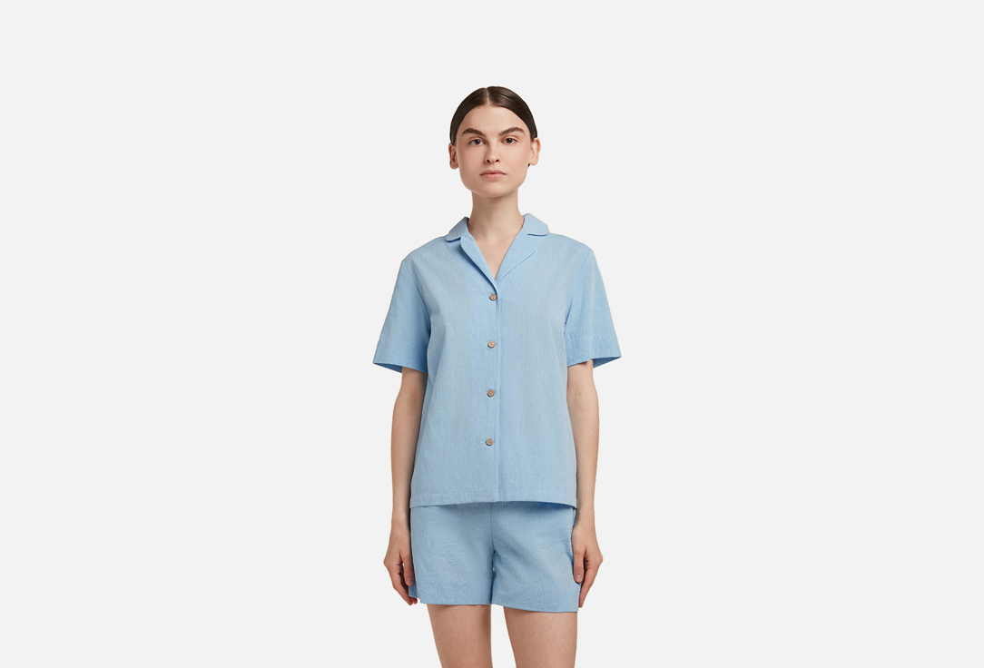 пижама COMFORT HEAVEN XL мл шорты broadway 10158648 голубой 48