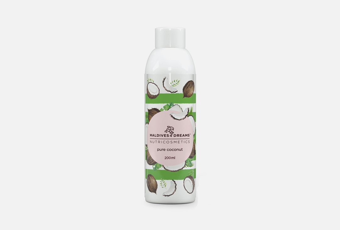 Изображение товара кокосовое масло для волос и тела Maldives Dreams Natural coconut oil
