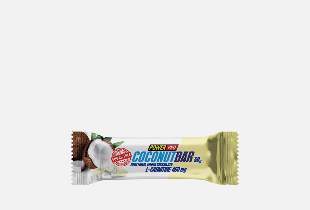 

Батончик без сахара POWER PRO, Coconutbar 50 г