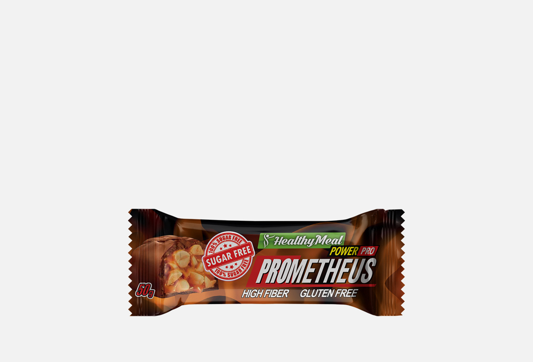 Батончик без сахара POWER PRO Prometeus 50 г батончик глазированный fitnesshock арахис шоколад 35 гр
