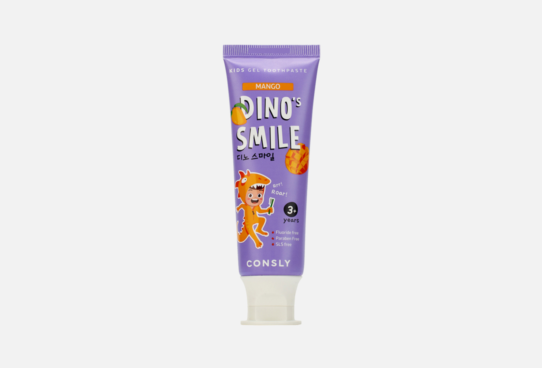 Изображение товара Детская зубная паста CONSLY DINO's SMILE Kids Gel Toothpaste