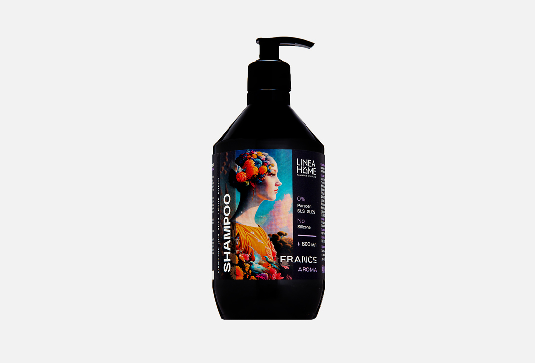 Бессульфатный шампунь для волос  LINEAHOME france aroma 