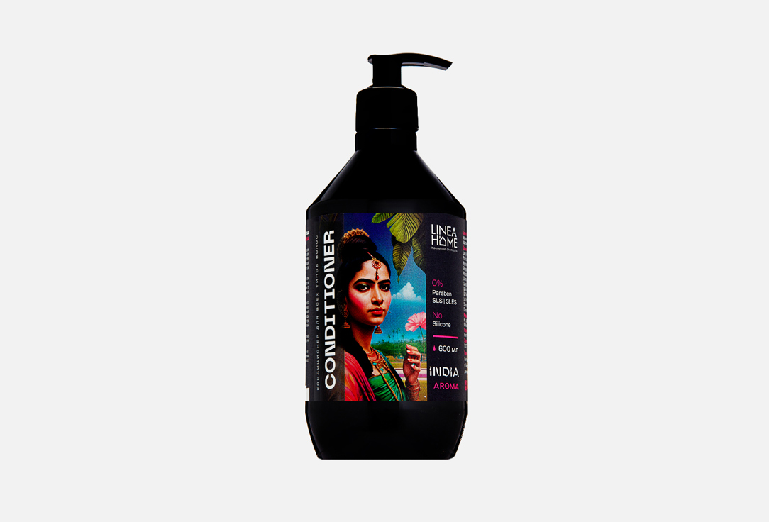 Бессульфатный кондиционер для волос LINEAHOME India aroma 600 мл арти д александер fashion india энциклопедия