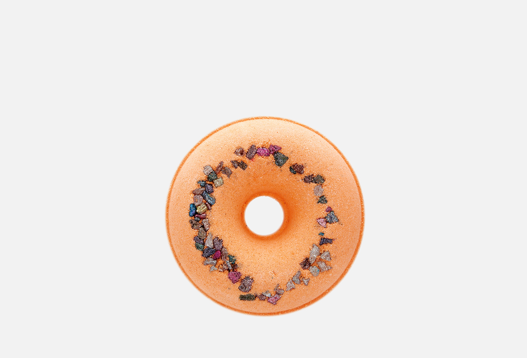 Бомбочка-пончик ACHILOV Манго и грейпфрут 130 г средства для ванной и душа achilov бомбочка пончик клубничное мороженое
