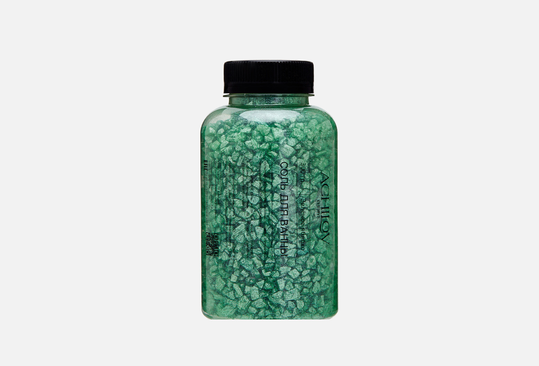 Соль для ванны ACHILOV Зеленое яблоко 300 г сумка медвежонок зеленое яблоко