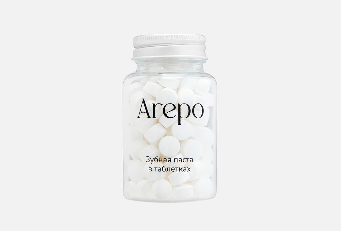 зубная паста в таблетках arepo hyper fresh 60 шт Зубная паста в таблетках AREPO Toothpaste Calcium Sensetive + 110 шт