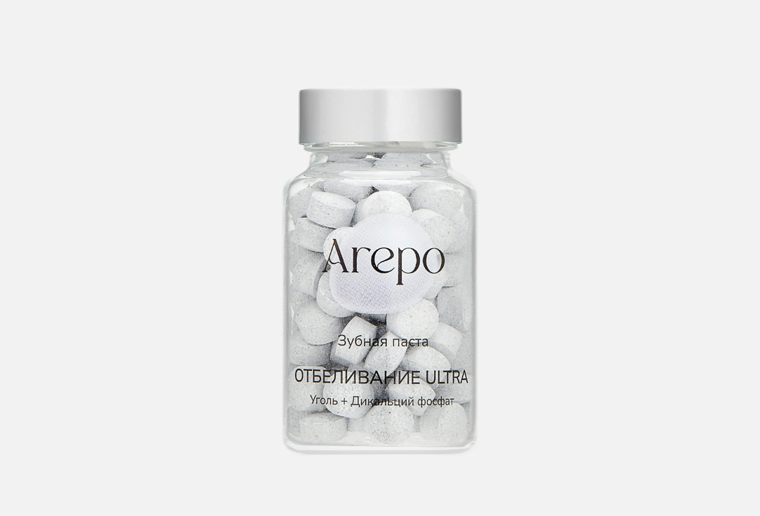 Зубная паста в таблетках Arepo Toothpaste Whitening Ultra 