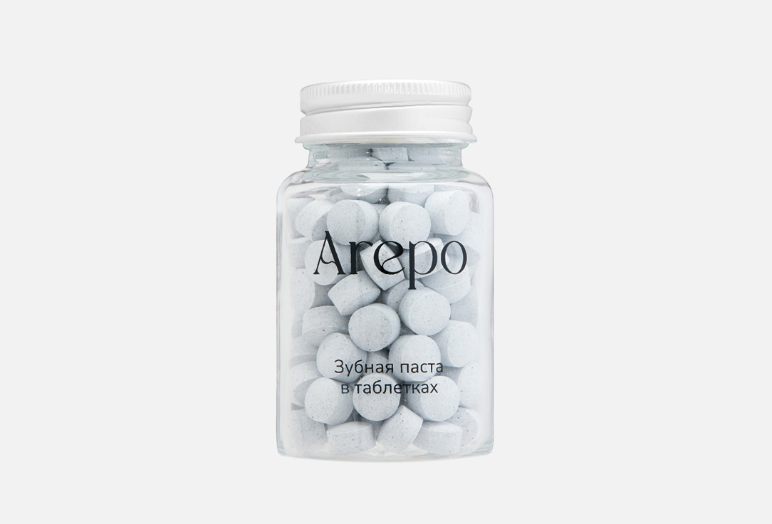цена Зубная паста в таблетках AREPO Toothpaste Whitening Ultra 110 шт