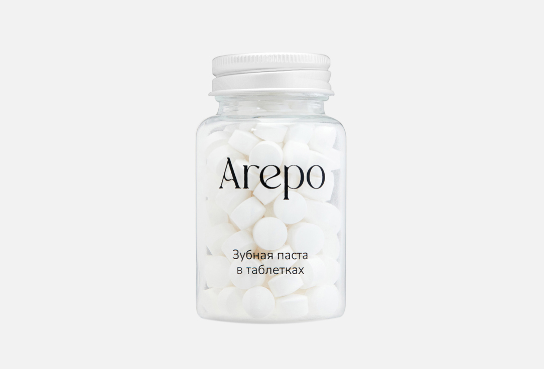 зубная паста в таблетках arepo whitening ultra 60 шт Зубная паста в таблетках AREPO Toothpaste Complex Whitening 110 шт