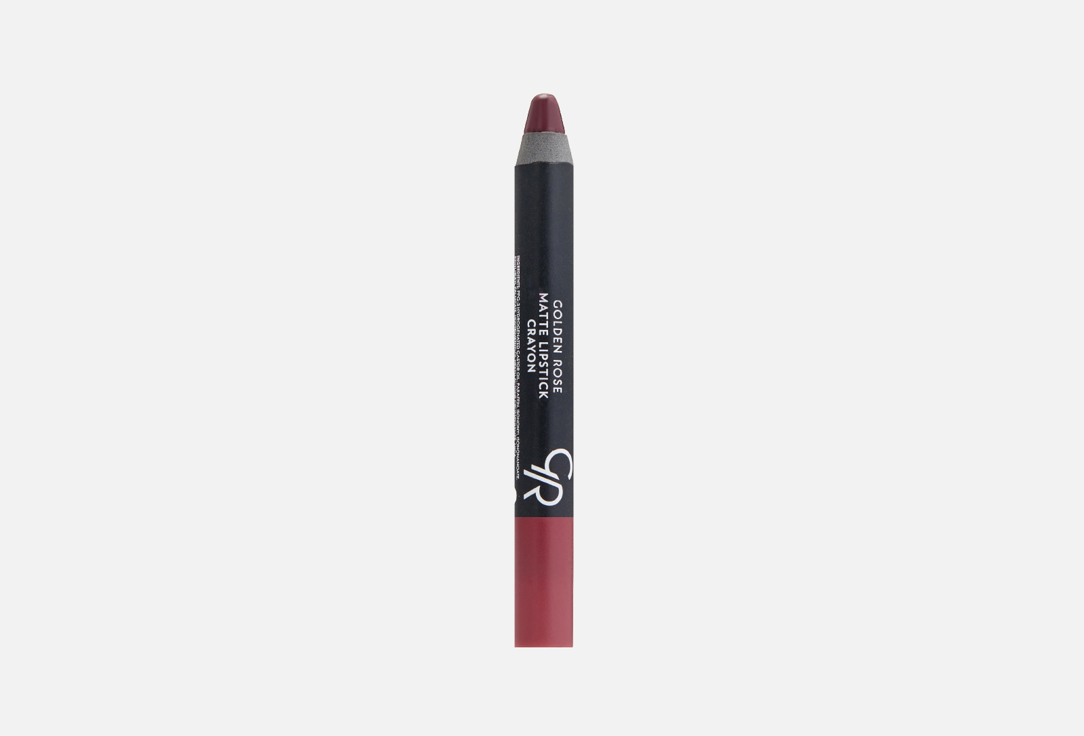 Помада-карандаш для губ GOLDEN ROSE Matte Crayon 3.5 г праймер для губ golden rose помада основа для макияжа губ prime