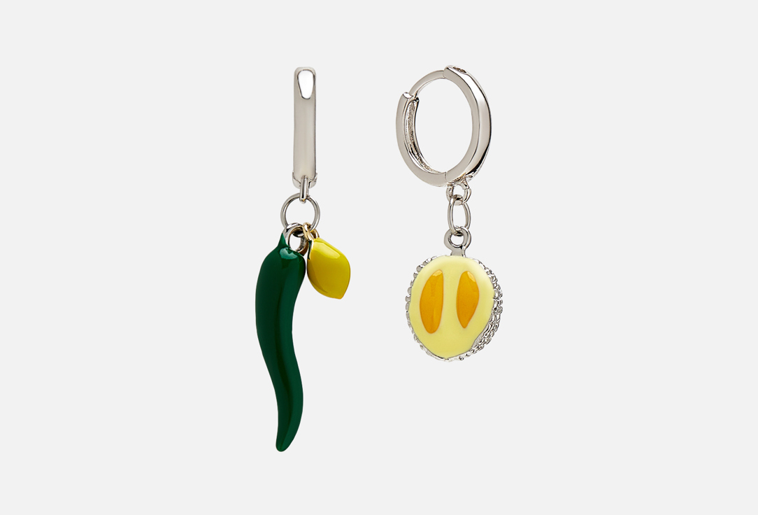 

Серьги SWEET HONEY JEWELRY, Лимон и дуриан 2 шт