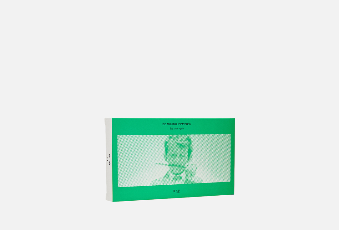 Изображение товара Увлажняющие гидрогелевые патчи для губ RAD Big mouth lip patches