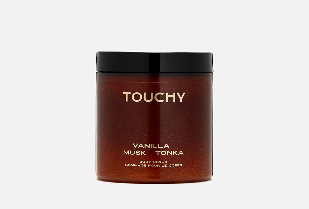 Скраб для тела TOUCHY Vanilla, musk, tonka 400 г скраб для тела touchy vanilla musk tonka 400 гр