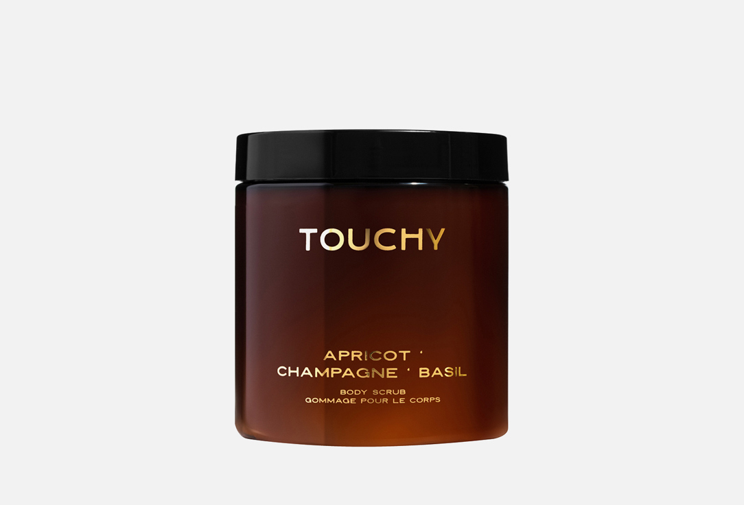 Скраб для тела Touchy apricot, champagne, basil 