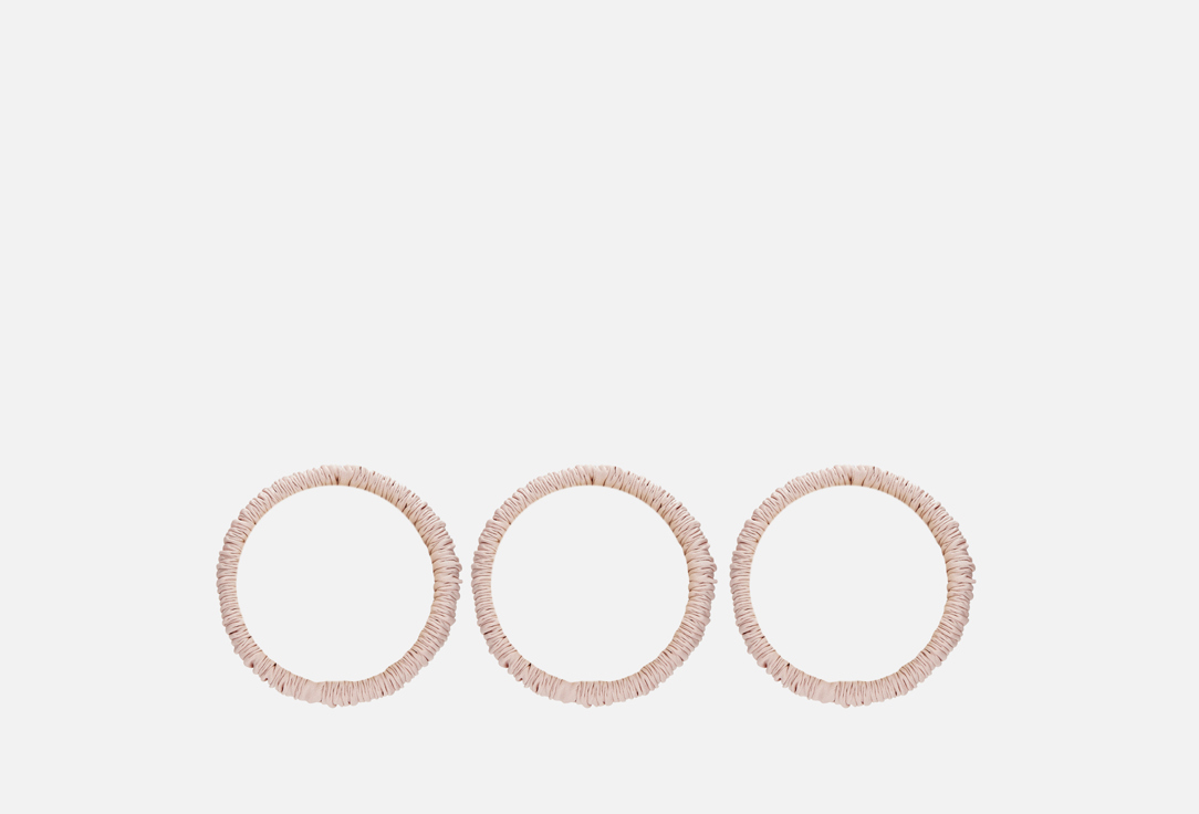 

Набор резинок для волос WEAR ACCESSORIES, Персиковые 3 шт