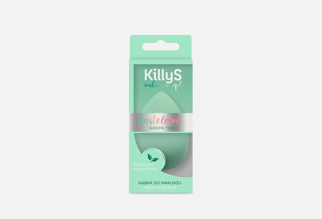 3D спонж для макияжа Killys зеленый чай 