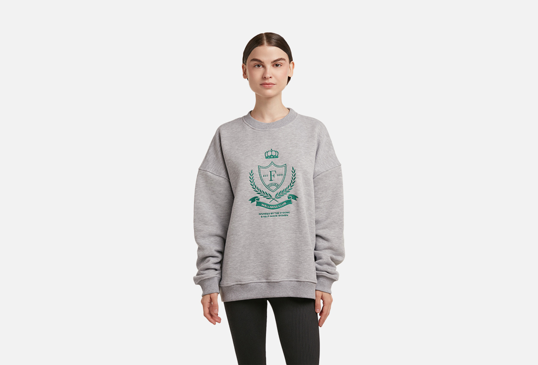 

Свитшот FIGURA ACTIVE WEAR, Серый, Герб серый ONESIZE мл