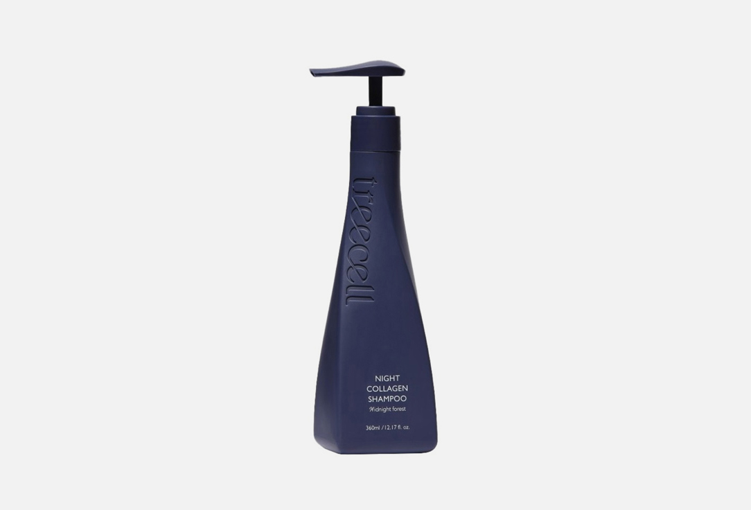 цена Ночной шампунь для волос TREECELL Night Collagen Shampoo Midnight Forest 360 мл