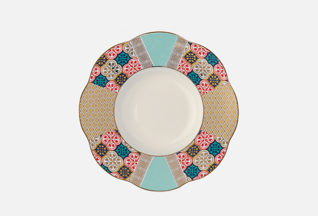 

Тарелка 21 см LE COQ, Принт, ANEMONE 1 шт