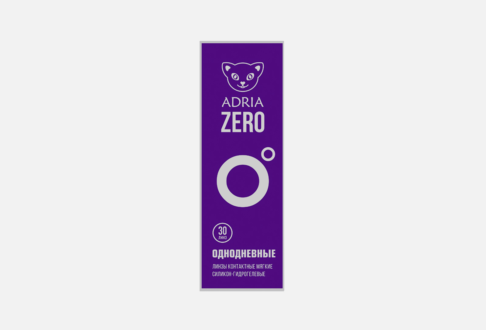 Adria Контактные линзы однодневные Zero bc 8,6; dia 14,2; 30 шт. -3.50 ...