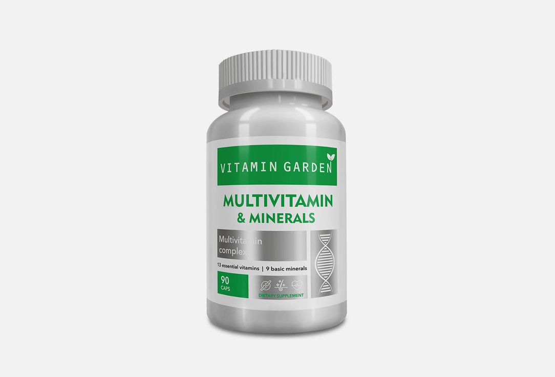 Мультивитамины ВИТАМИН ГАРДЕН Мультивитамин 90 шт ирис карликовый черри гарден