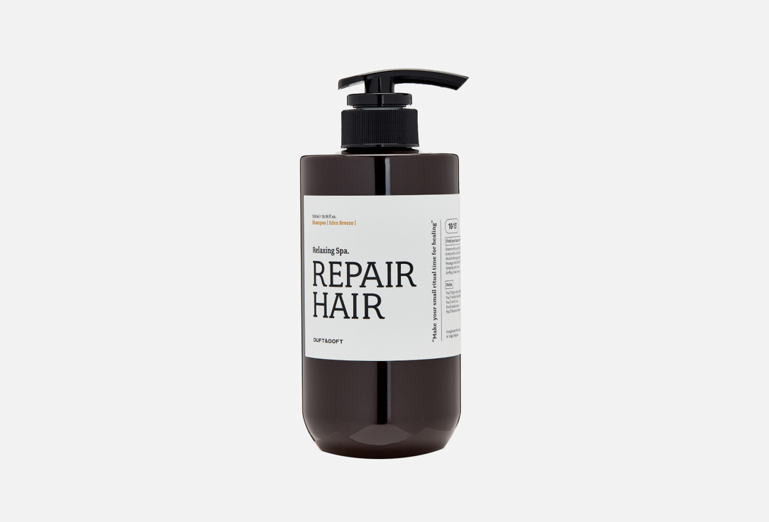 Восстанавливающий шампунь для волос DUFT & DOFT Eden breeze 500 мл шампунь для волос hair clinic system damage clinic shampoo 600 мл