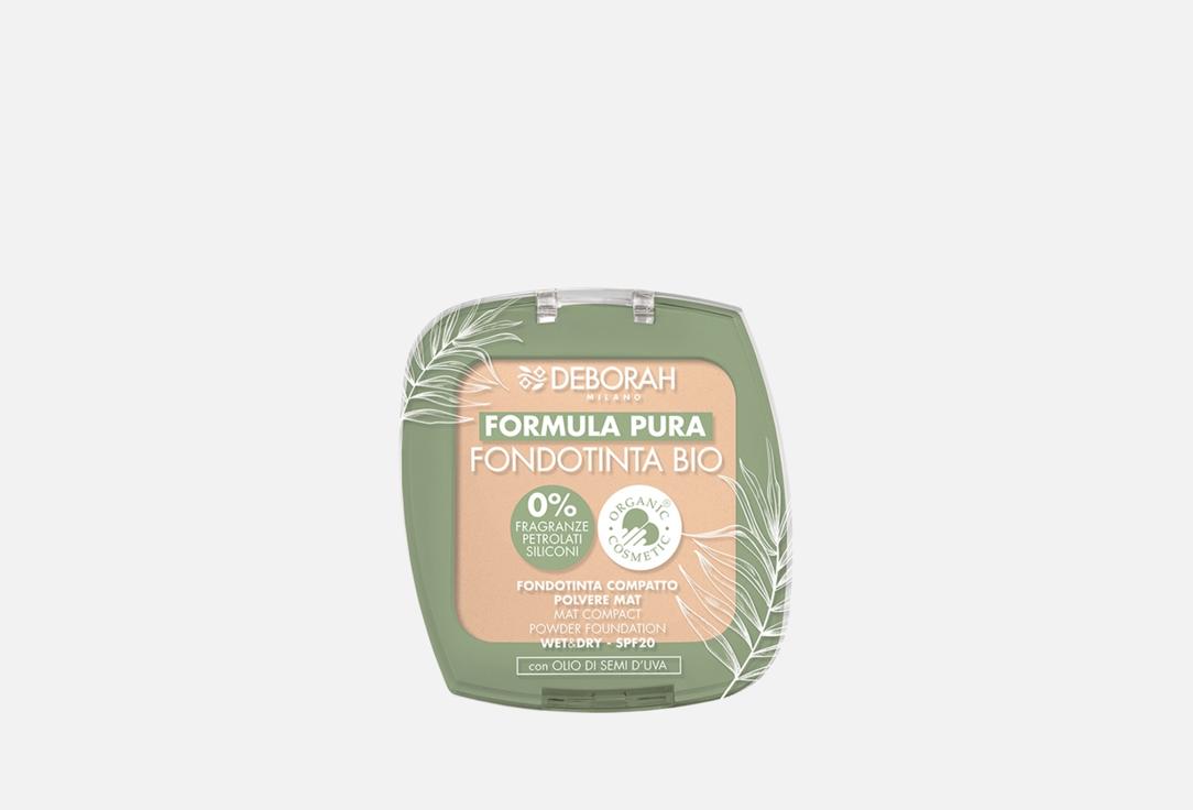 Тональная пудра-основа DEBORAH MILANO FORMULA PURA FONDOTINTA BIO 9 г