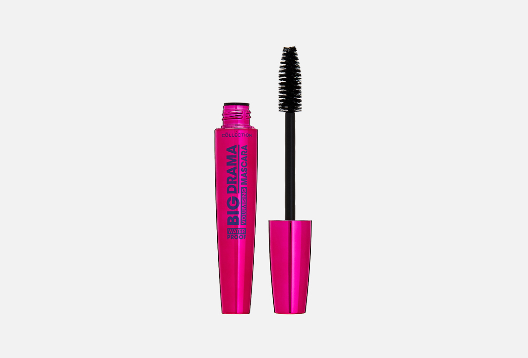

Водостойкая тушь для ресниц COLLECTION, Черный, Big Drama Volumising Mascara 8 мл