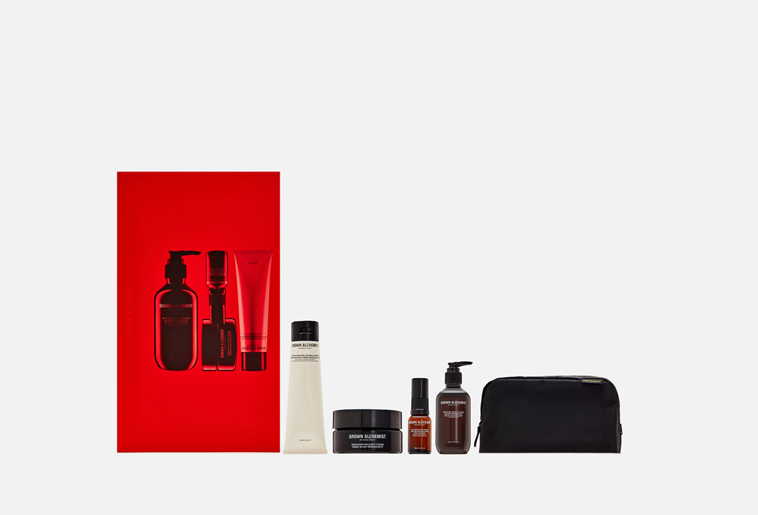 Вечерняя программа ухода для лица GROWN ALCHEMIST Good Night Skincare 5 шт