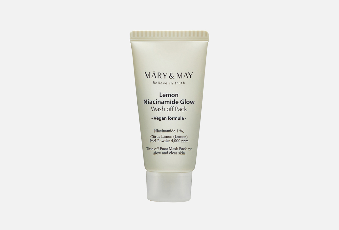 Изображение товара Глиняная маска для лица Mary&May Lemon Niacinamide Glow Wash Off Pack