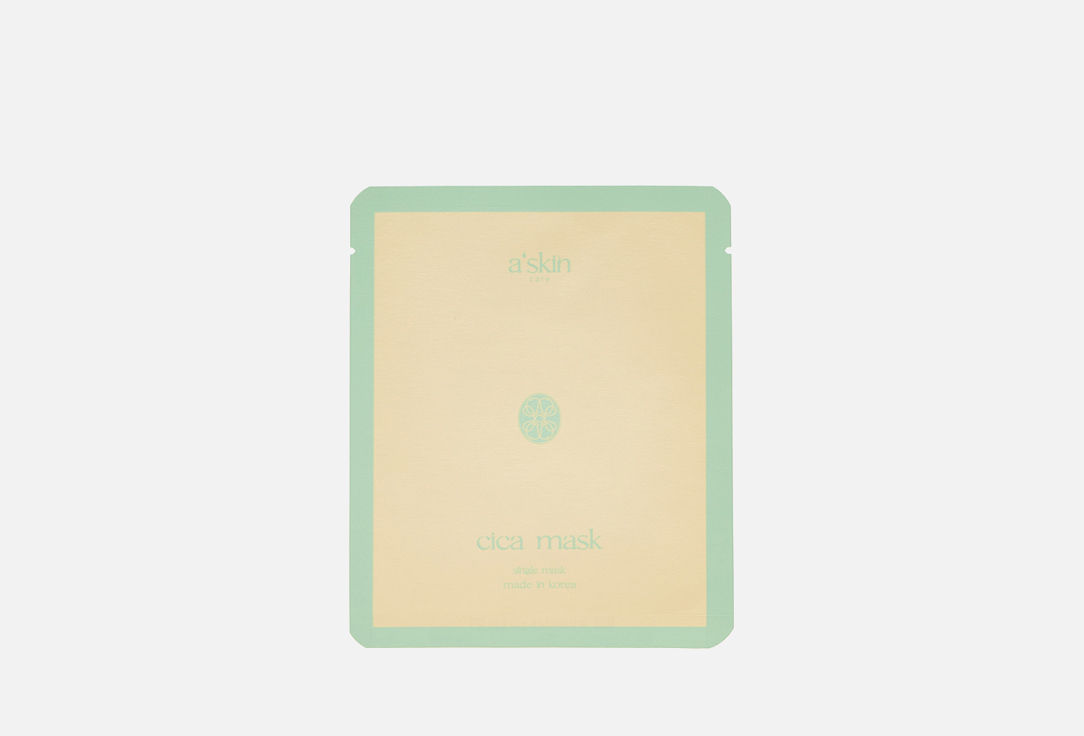 

Тканевая маска для лица A'SKIN CARE, Cica mask 1 шт