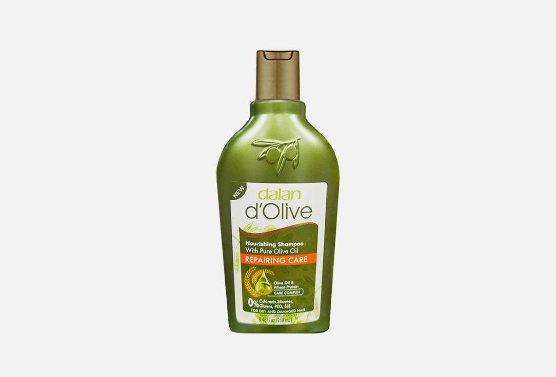 Шампунь для волос DALAN Восстановление и питание 250 мл шампунь для волос dalan d olive для объема с оливковым маслом 250мл