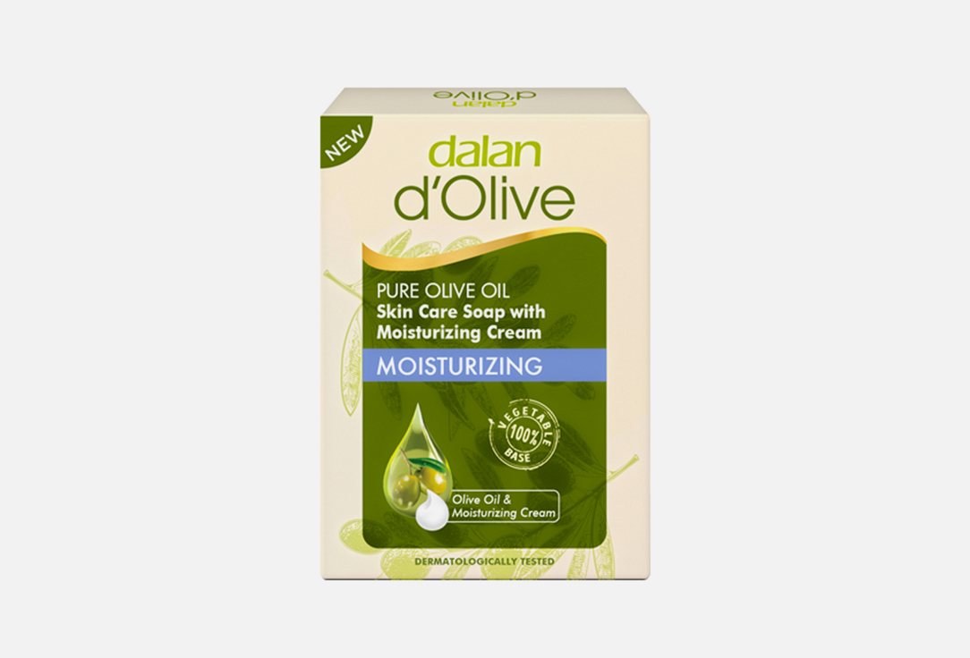 Крем-мыло DALAN Увлажняющее 100 г dalan женский d olive жидкое мыло бодрящее и увлажняющее 300мл