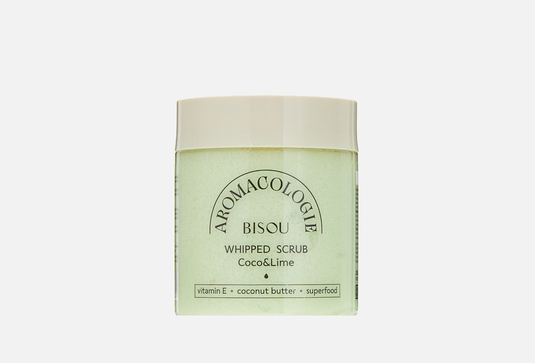 Взбитый скраб для тела BISOU Coconut and Lime 250 мл