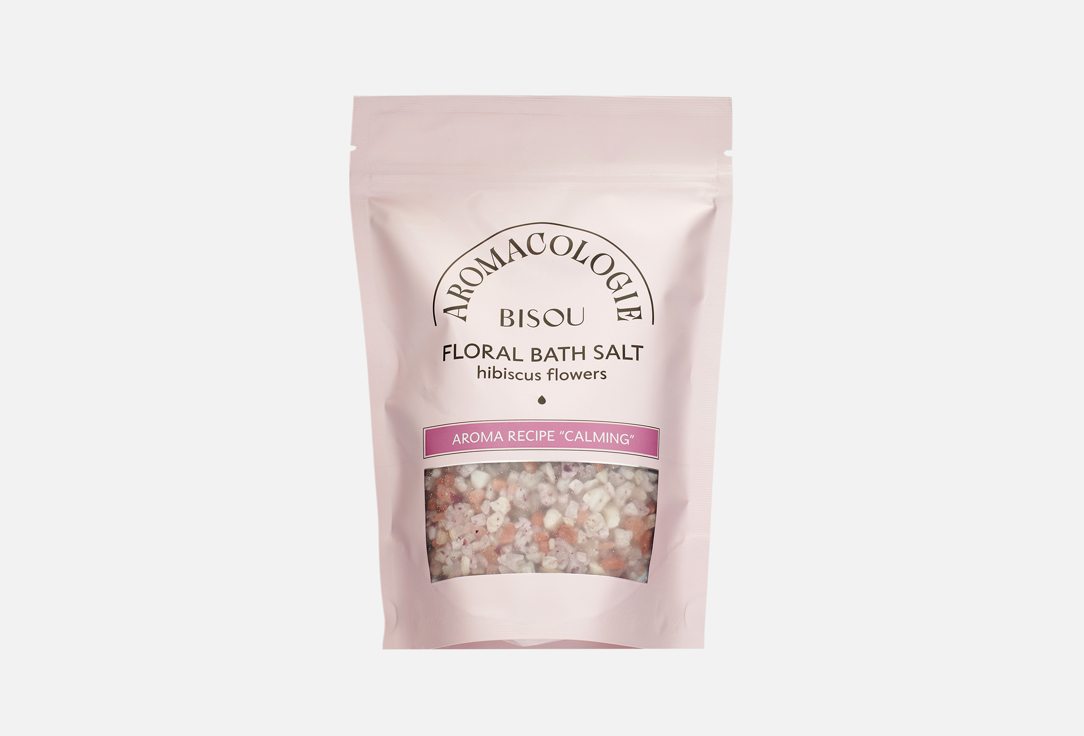 Изображение товара Цветочная соль для ванны Bisou hibiscus flowers