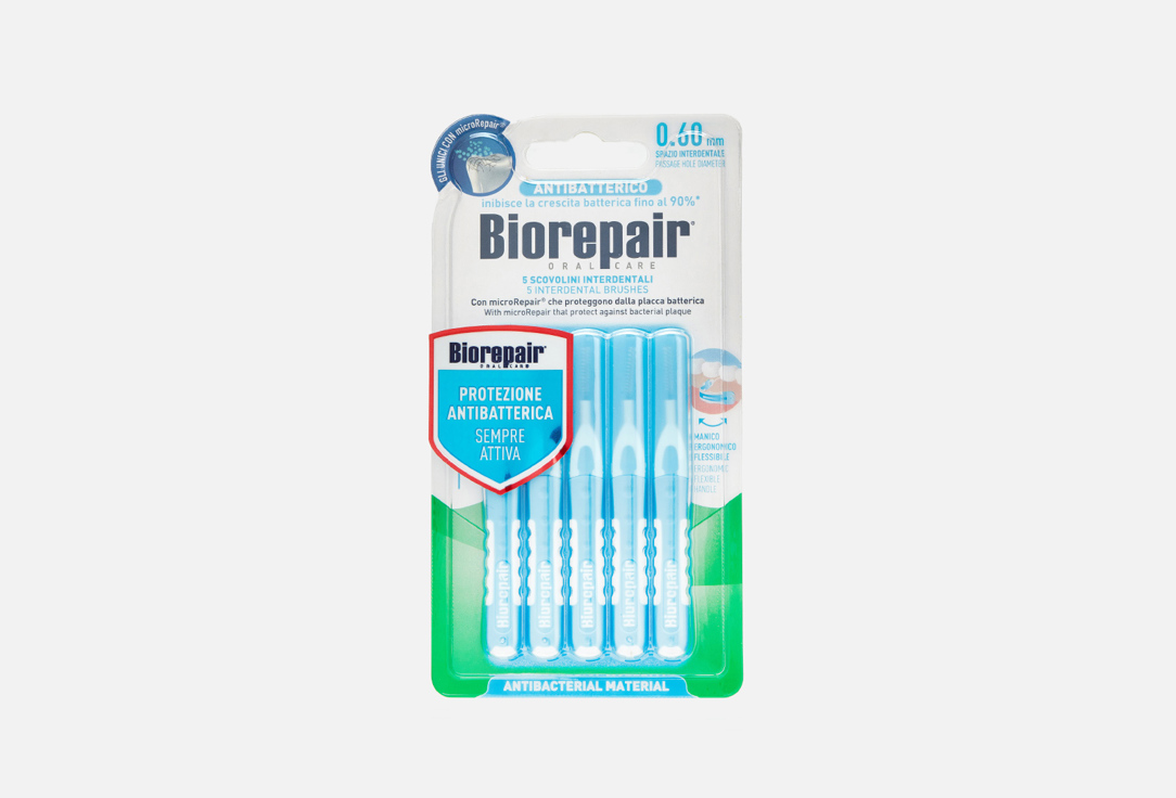 Изображение товара Цилиндрические межзубные ершики BIOREPAIR Scovolini Interdentali Cilindrici 60мм