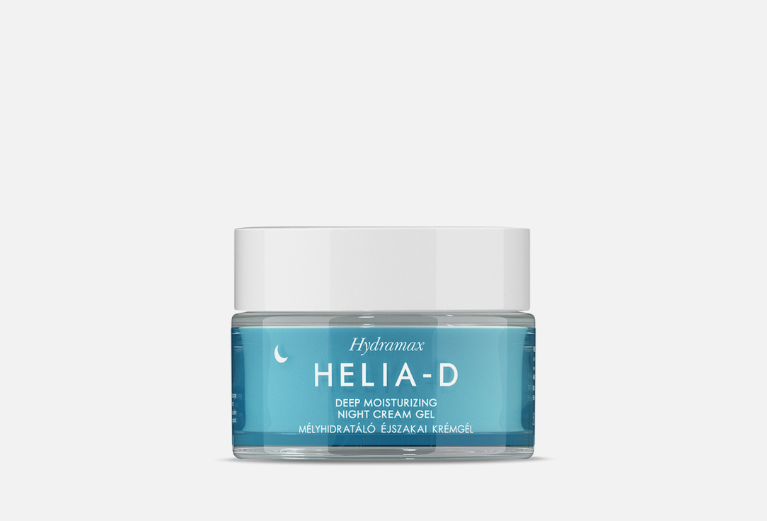 Увлажняющий ночной крем-гель для лица HELIA-D Hydramax Deep Moisturizing 50 мл helia d helia d classic anti wrinkle ночной крем для лица против морщин