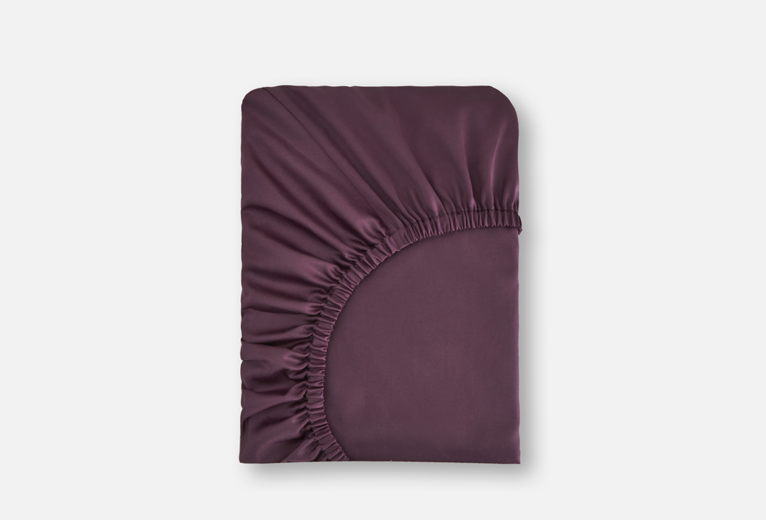 

Простынь на резинке TAYU, Фиолетовый, Plum Wine, фиолетовая, полутораспальная