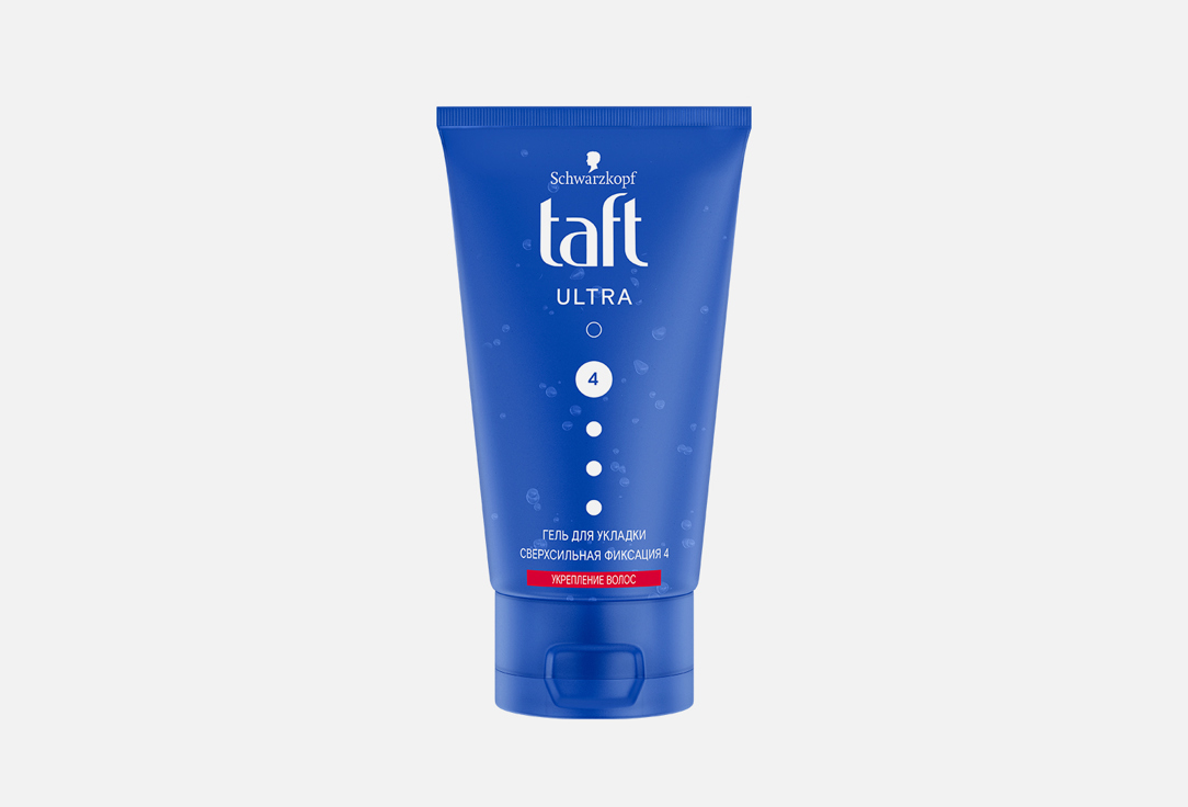 Гель для укладки волос сверхсильной фиксации Taft Ultra 