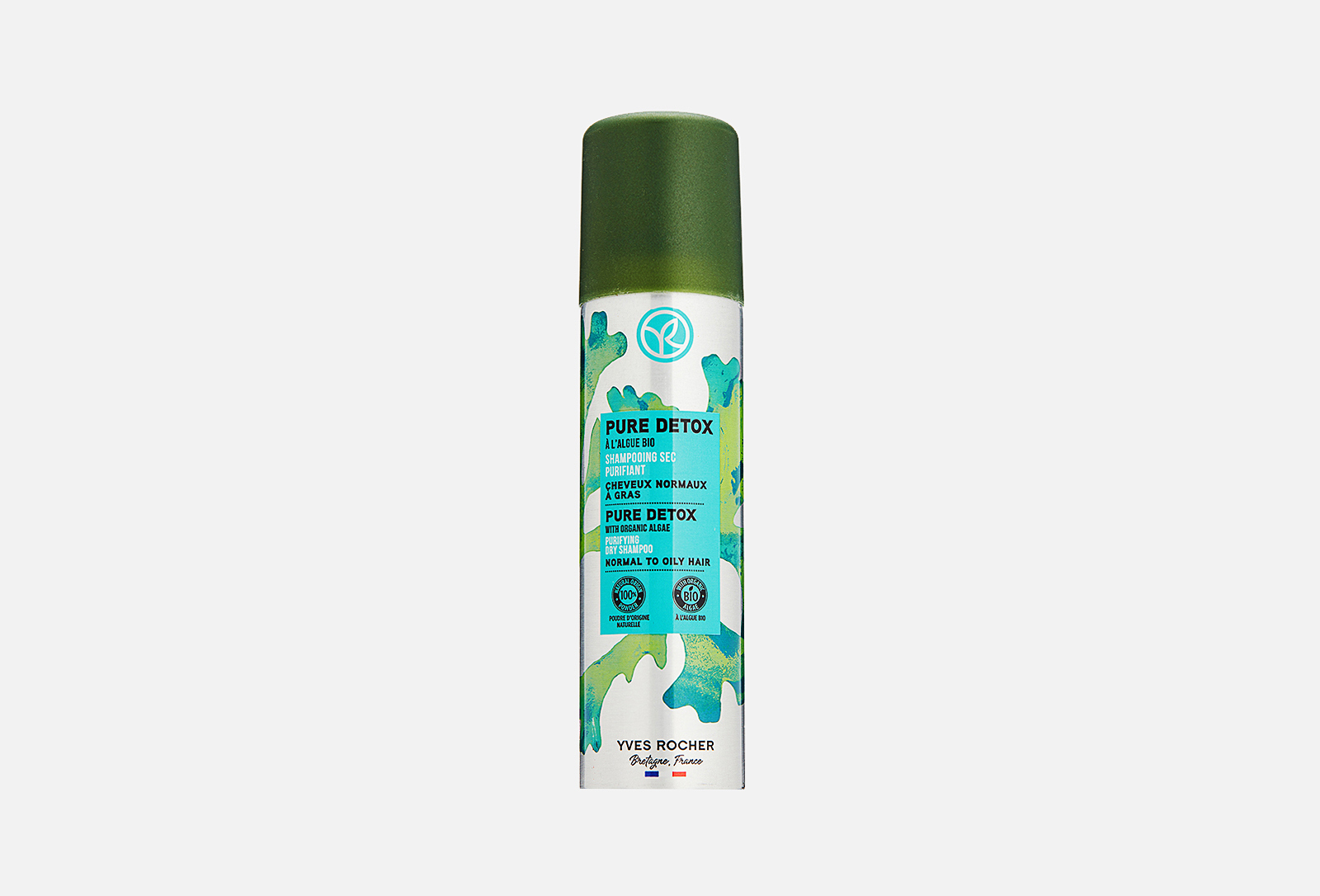 Yves Rocher Сухой Шампунь Detox Shampooing Sec Purifiant 150 мл ...