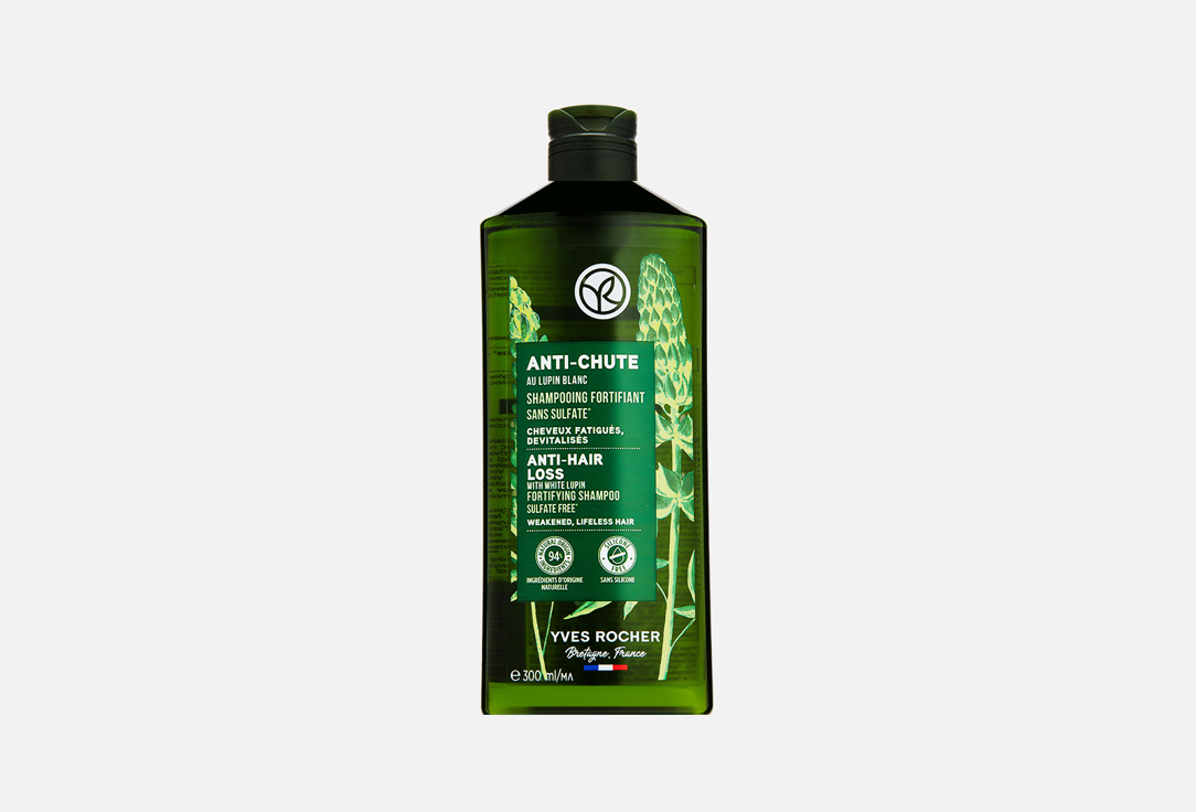Шампунь для волос YVES ROCHER Anti Hair Loss Fortifying Shampoo Sulfate Free 300 мл