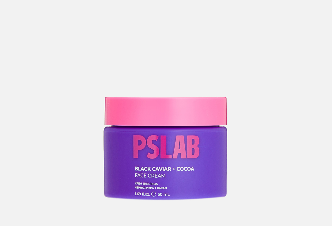 Антиоксидантный крем для лица PSLAB Anti-age black caviar & cocoa 50 мл
