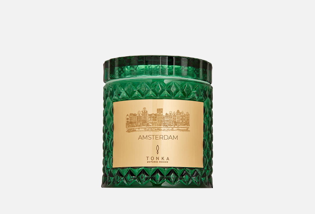 

Ароматическая свеча в тубусе TONKA PERFUMES MOSCOW, Белый, Amsterdam 220 мл
