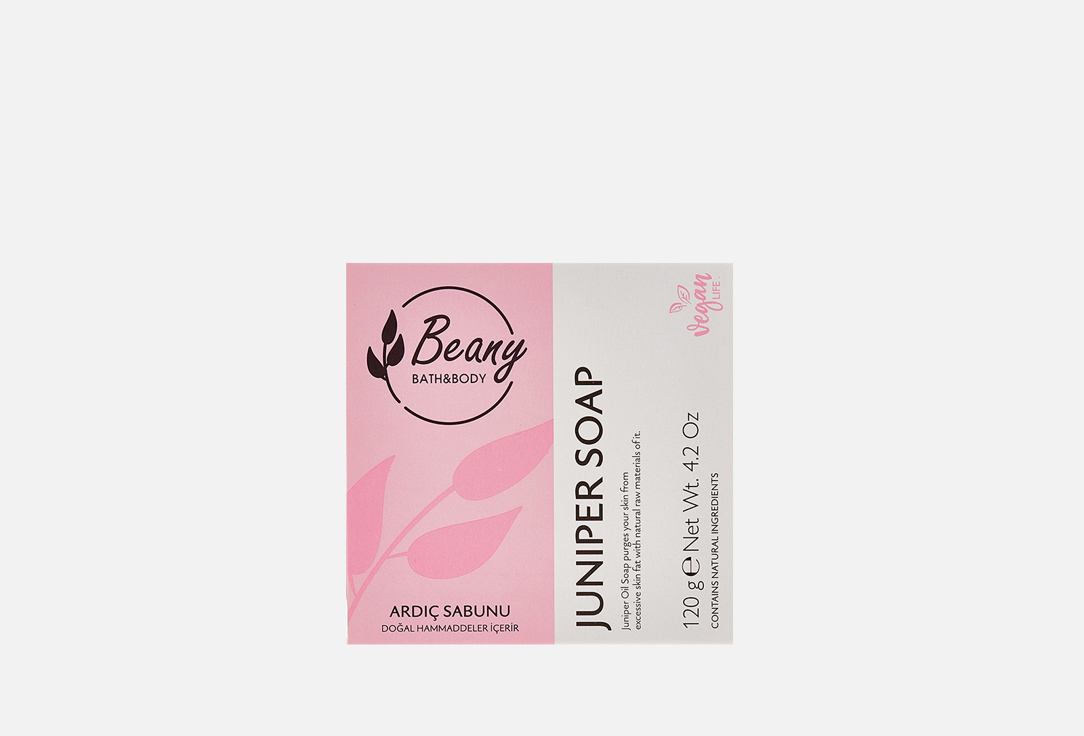 

Мыло BEANY, Juniper Oil Soap 120 г