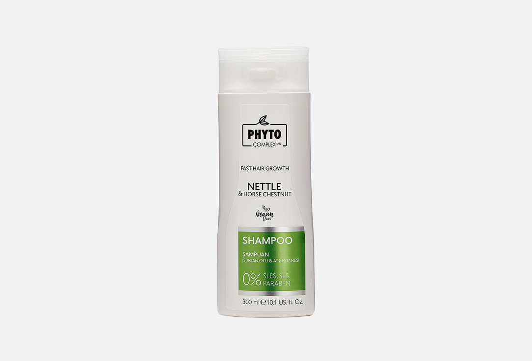 Шампунь для волос PHYTOCOMPLEX Nettle&Horse Chesnut Fast Hair Growth 300 мл