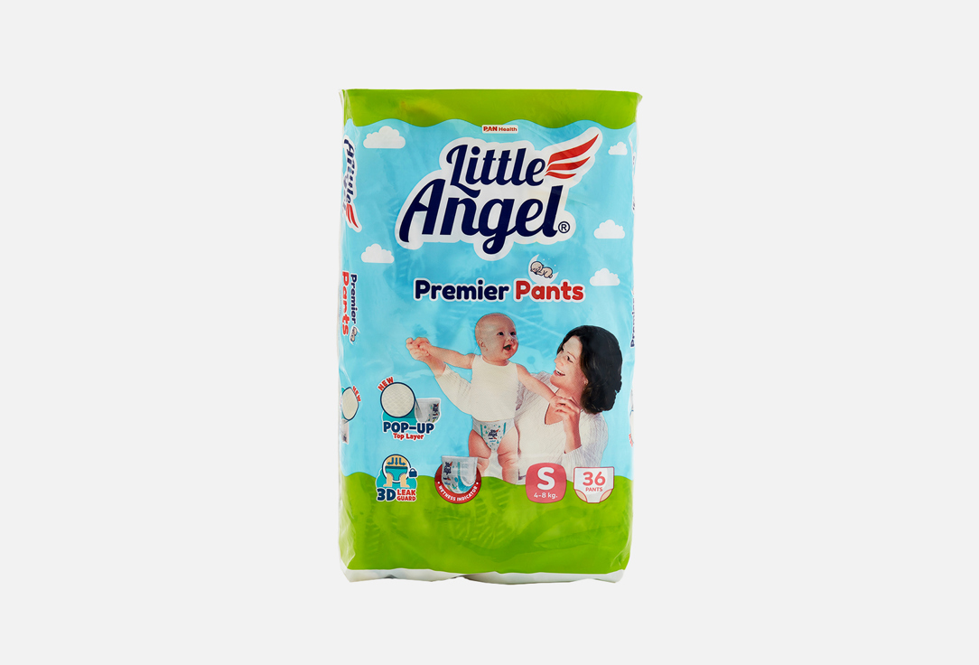 трусики-подгузники LITTLE ANGEL PREMIER Premier, S 5-8 кг 36 шт цена и фото