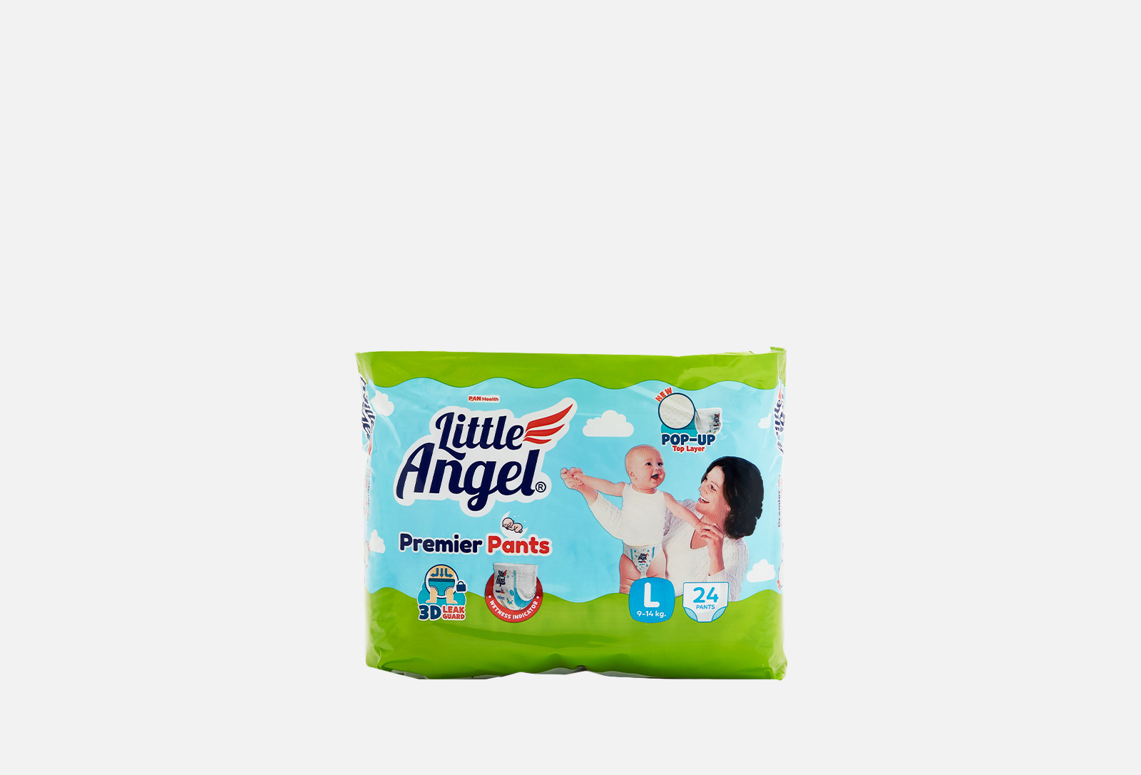 Little Angel Premier трусики-подгузники Premier, 4/L 9-14 кг 24 шт ...