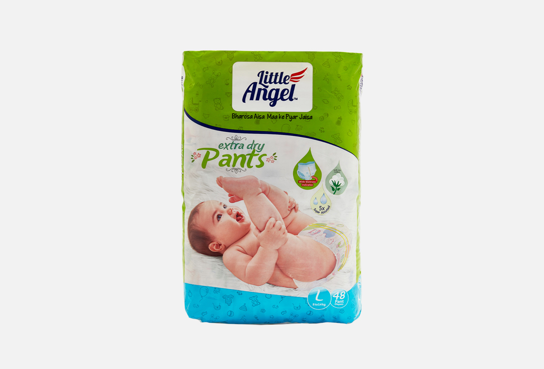 трусики-подгузники Little Angel Extra Dry Extra Dry, 5/XL 12+кг 