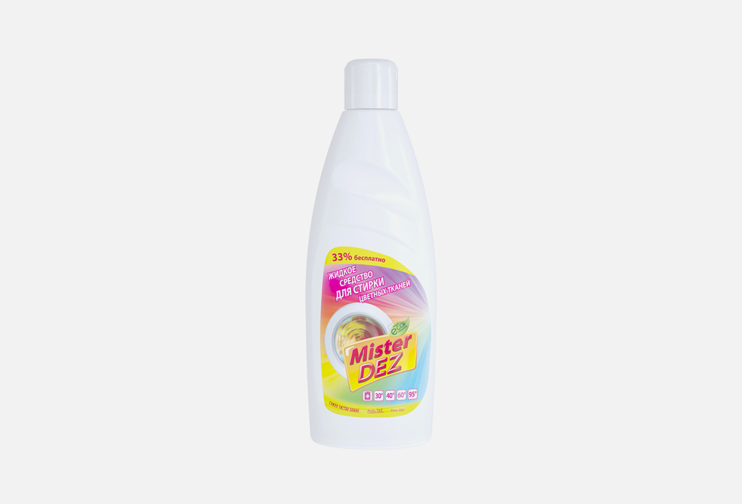 Жидкое средство для стирки цветного белья MISTER DEZ Eco-Cleaning 1 л